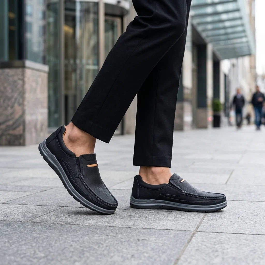 Premium Handcrafted Black Medicated Comfort Insole | Durable Shock Absorber Sole – Ultimate Daily Wear Comfort