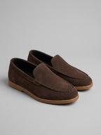 Signature Brown Suede Loafer - All-Day Comfort, Formal & Casual