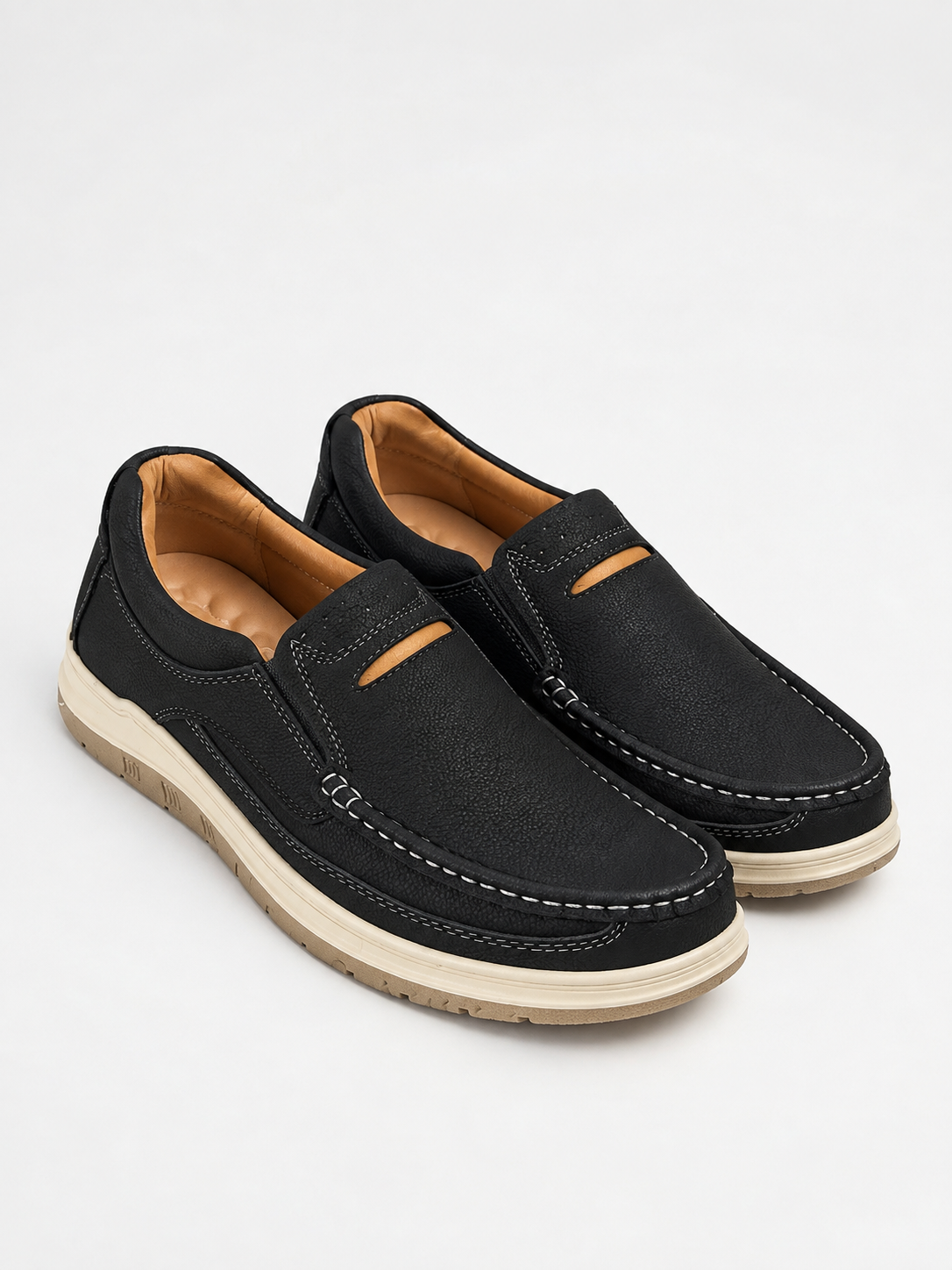 Premium Handcrafted Black Medicated Comfort Insole | Durable Shock Absorber Sole – Ultimate Daily Wear Comfort