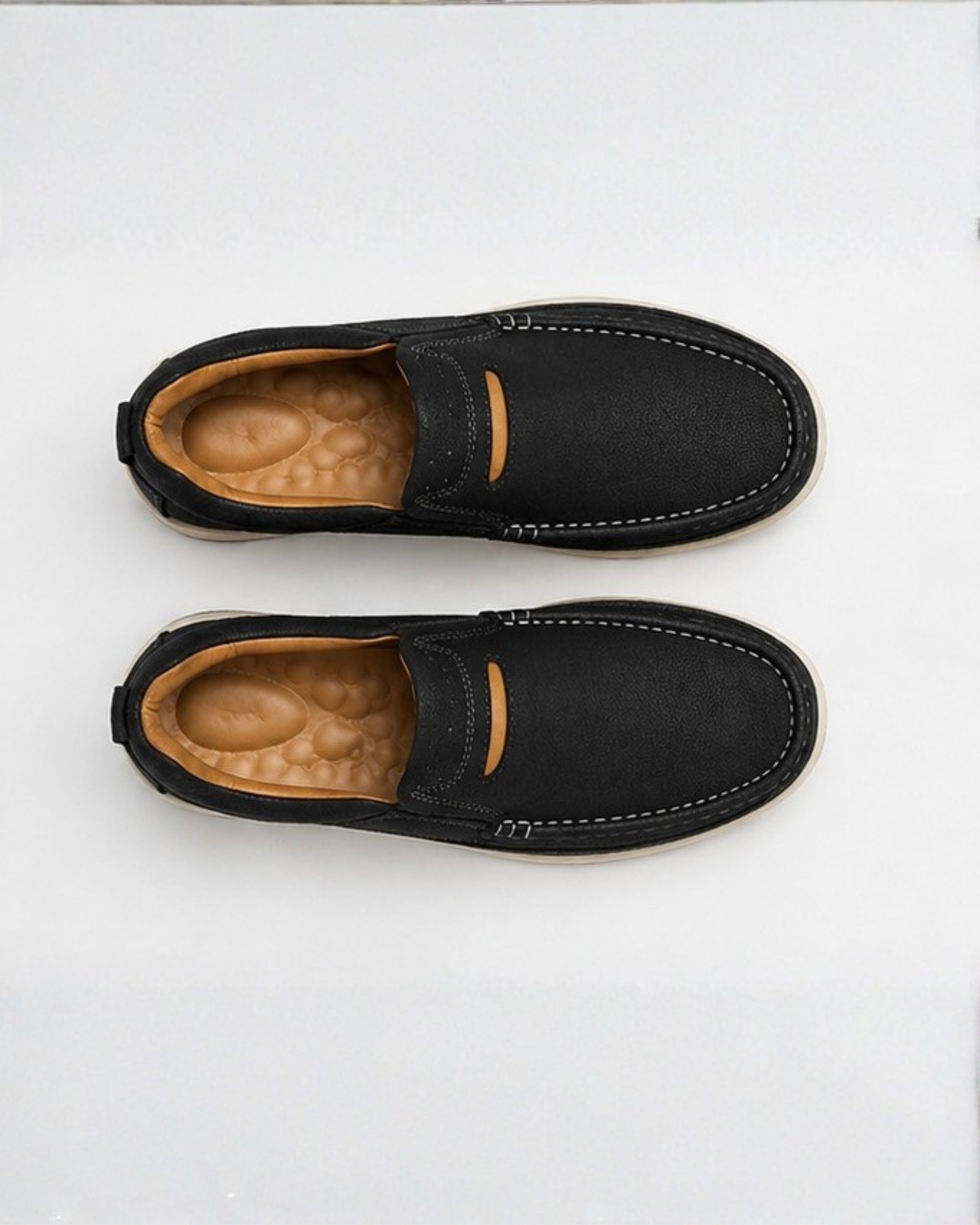 Premium Handcrafted Black Medicated Comfort Insole | Durable Shock Absorber Sole – Ultimate Daily Wear Comfort
