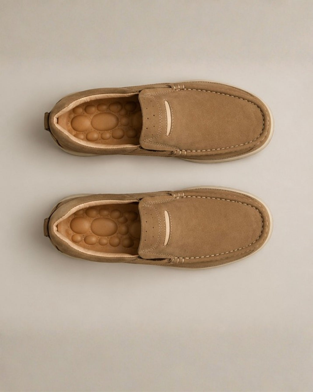 Premium Handcrafted Light Brown Medicated Comfort Insole | Durable Shock Absorber Sole – Ultimate Daily Wear Comfort