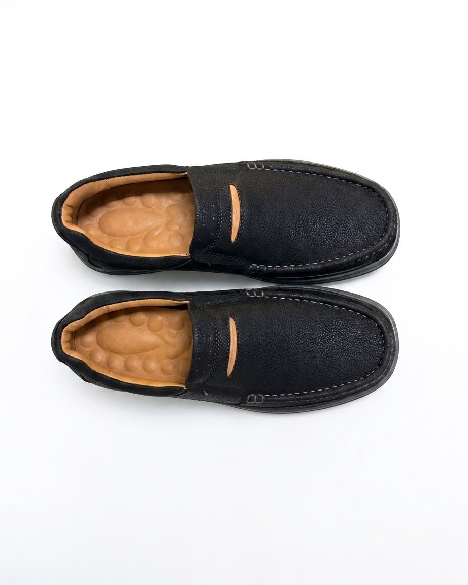 Premium Handcrafted Black Medicated Comfort Insole | Durable Shock Absorber Sole – Ultimate Daily Wear Comfort