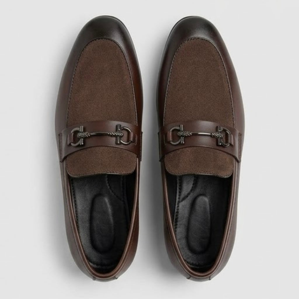 Brown Suede Touch Premium Loafer