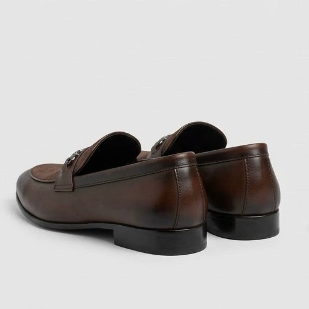 Brown Suede Touch Premium Loafer