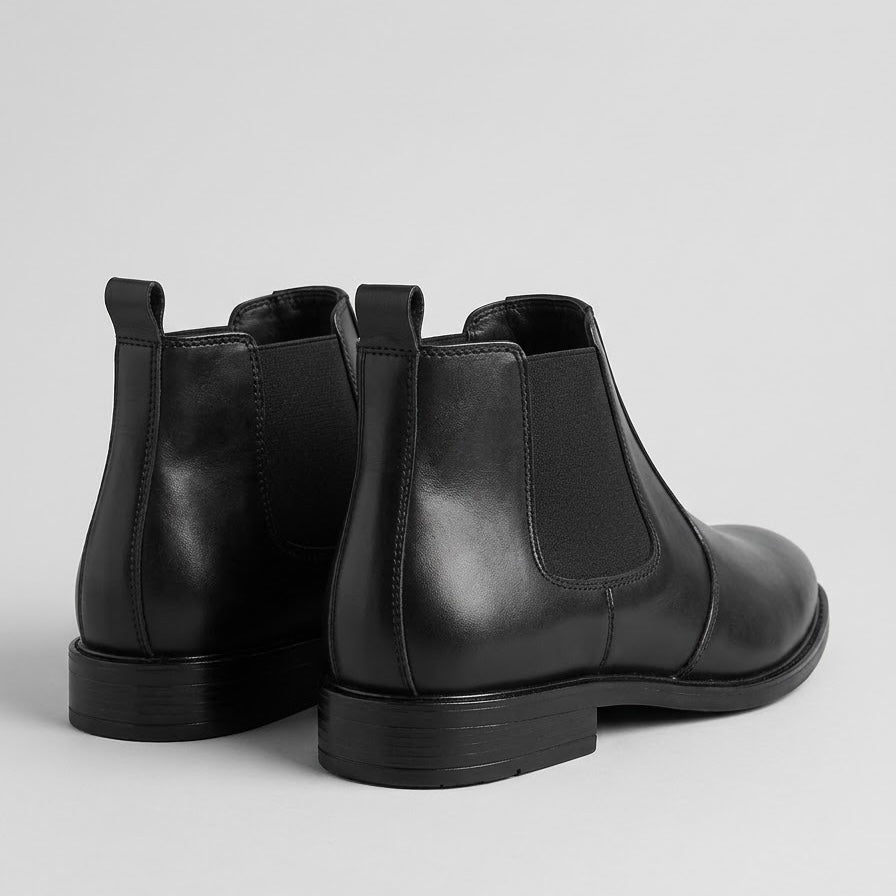 Premium Leather Chelsea Boots