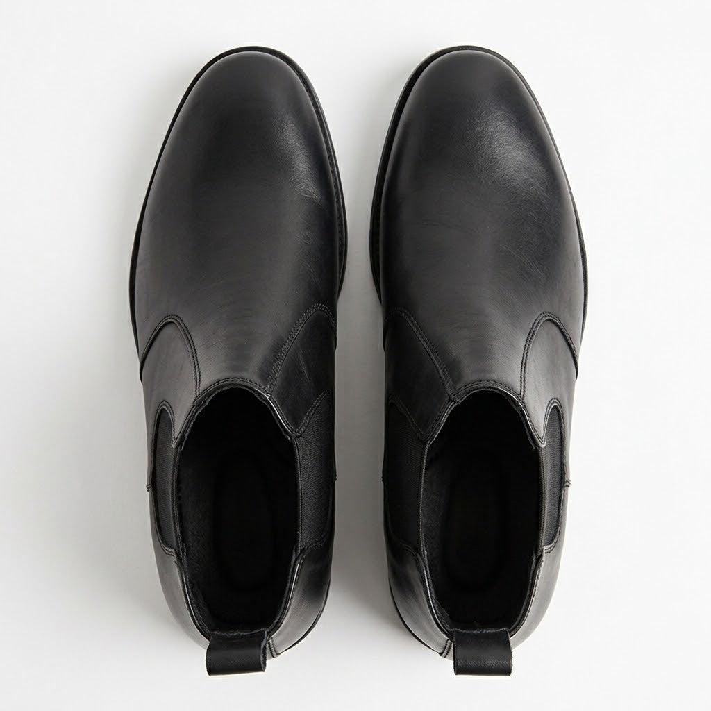 Premium Leather Chelsea Boots