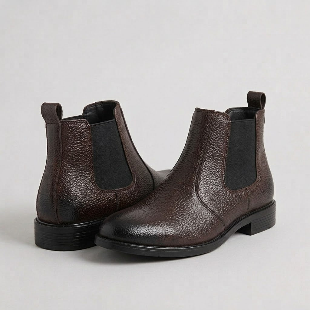 Premium Leather Chelsea Boots